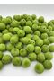 20mm Pistachio Green, Light Green Color Velvet Beads Jewelry Making, Bag Beads (100gr,~20 Pieces) - 2