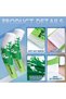 4-Pair UV Sun Protection Arm Sleeves, Cooling Sports Sleeve with Anti-Slip Ice Silk for Men Women - 4