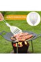 6-Piece Folding Kitchen Utensils Set, Portable Stainless Steel Cookware for Camping & Picnic - 2