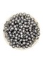 10mm Smoked / Gray Color Acrylic Honeycomb Model Beads with Inside Beads, Jewelry, Bag Beads (100gr, ~200 Pieces) - 2