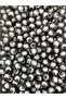 50gr 8mm Smoked / Gray Acrylic Honeycomb Beads with Beads Inside, Jewelry, Bag Making Beads (50gr,~200 Pieces) - 5