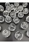 4 Pieces of Cut Earth Model 30mm Diamond Cut Acrylic Beads Chandelier Stone, Lampshade Beads