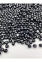 10mm Black Color Honeycomb Model Acrylic Beads, Jewelry, Bag Making Beads (100Gr, ~200 Pieces)