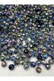 14mm Janjan Smoked / Gray Honeycomb Model Acrylic Beads, shiny Jewelry Making Hobby Beads (100gr,~80Pcs) - 3