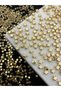 50 pcs Gold/Goldyellow 6mm CCB Star, Metalized Metal Look Plastic Star Beads, Jewelry Beads