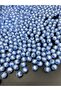50gr 8mm Light Blue Acrylic Honeycomb Beads with Beads Inside, Jewelry, Bag Making Beads (50gr,~200 Pieces) - 2