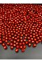 10mm Red Color Acrylic Honeycomb Model Beads with Beads Inside, Jewelry, Bag Beads (100gr,~200 Pieces) - 3