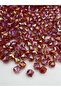 100gr 10mm Janjanli Red Color Cube, cubic Model Acrylic Beads, jewelry, bag Beads (100GR, ~180 PCS) - 2