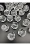 4 Pieces of Cut Earth Model 30mm Diamond Cut Acrylic Beads Chandelier Stone, Lampshade Beads - 2