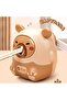 Manual Pencil Sharpener,Cute Cartoon Capybara Design,Portable Sharpener for Students and Office - 4