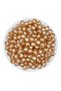 50gr 8mm Beaded Mink Color Acrylic Honeycomb Beads, jewelry, bag Making Beads (50gr,~200 Pieces)