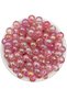 12mm Pink Colored Acrylic Ball Beads, Shiny Jewelry, Bag Making Beads (100gr,~95 Pieces) - 2