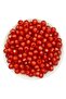 10mm Red Color Acrylic Honeycomb Model Beads with Beads Inside, Jewelry, Bag Beads (100gr,~200 Pieces) - 2