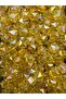 100gr 12mm Yellow Color Cube with Janjan, Cubic Model Acrylic Beads, Jewelry, Bag Beads (100gr,~110 Pieces) - 4