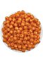 100gr 10mm Opaque Orange Color Cube, Cubic Model Acrylic Beads, Bag Beads (100gr,~200 Pieces)