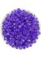10mm Purple / Dark Lilac Color Pyramid Model Acrylic Beads, Jewelry, Bag Making Beads (100gr,~260 Pieces) - 2