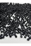 50gr 8mm Black Color Pyramid Model Acrylic Beads, Jewelry, Bag Making Beads (50gr,~250 Pieces) - 2