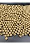 100gr Opaque Round Mink / Light Brown 10mm Ball Model Acrylic Beads,Bag Bead (~175pcs) - 3