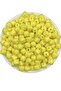 100gr 10mm Opaque Yellow Color Cube, Cubic Model Acrylic Beads, Bag Beads (100gr,~200 Pieces)