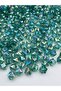 100gr 14mm Emerald Green Cube with Janjan, cubic Model Acrylic Beads, jewelry, bag Beads (100gr,~80pcs) - 2
