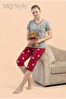 Turkish pajama set (set) Bermuda - 3