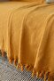 Mustard couch cover fish scale pattern 180*210 - 4