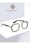 Women & Men with Blue Light Filter UV400 Glass Ce Certificated Gold Black - 4