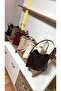 Women's Large Shoulder and Arm Bag Burgundy - 2