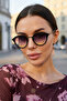 Bumble Unisex Night Breeze Metal Black Smoked Ultra Light Gradient Sunglasses with Uv400 Filter - 2