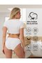 Women's Colorful Standard Waist Slip Panties Cotton Underwear - Pack of 5 - 3