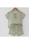 Altıntaş Baby Soft and Breathable Muslin Double Set for Baby Boys - 4