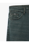 Normal Waist Cotton Slim Fit Jean Trousers - Brad Jean - 8
