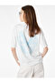Comfortable Fit Short Sleeve Cotton T-Shirt with Angel Print on the Back