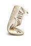 Transparent Sole Stitched Genuine Leather Ultra Soft Soft Ballet Flats - 3