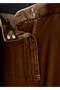 Velvet fabric pants - 5