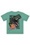 Rex Dinosaur Print T-Shirt for Ages 2-5 - Green 4-5 Years - 2