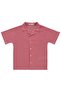 Wavy Striped 6-9 Years Old Set - Red - 4