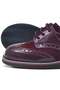 Hidra Claret Red Patent Leather Laced Classic Baby Boy Shoes - 8