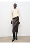 Knitted Patterned Wool Blend Sweater - 2