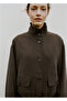 Oversize Jacket with Pockets - 4
