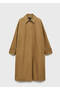 100% Cotton Long Trench Coat - 3