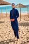 Parachute Navy Blue Full Covered Hijab Swimsuit M2412 - 3