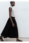 Dress with Contrasting Belt - 6