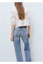 Flower Embroidered Cotton Blouse - 4