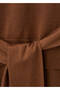 Wool Blend Sweater with Knot Detail - 6