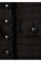 Pocketed Tweed Jacket - 8