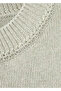 Combined Knit Pattern Sweater - 8