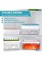 28 Piece Silicone Ice Cube Tray,Press Release Lid,with Storage Bin & Scoop,BPA Free - 5