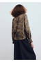 Satin Shirt with Leopard Print - 4