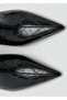 Crocodile Skin Look Boots - 5